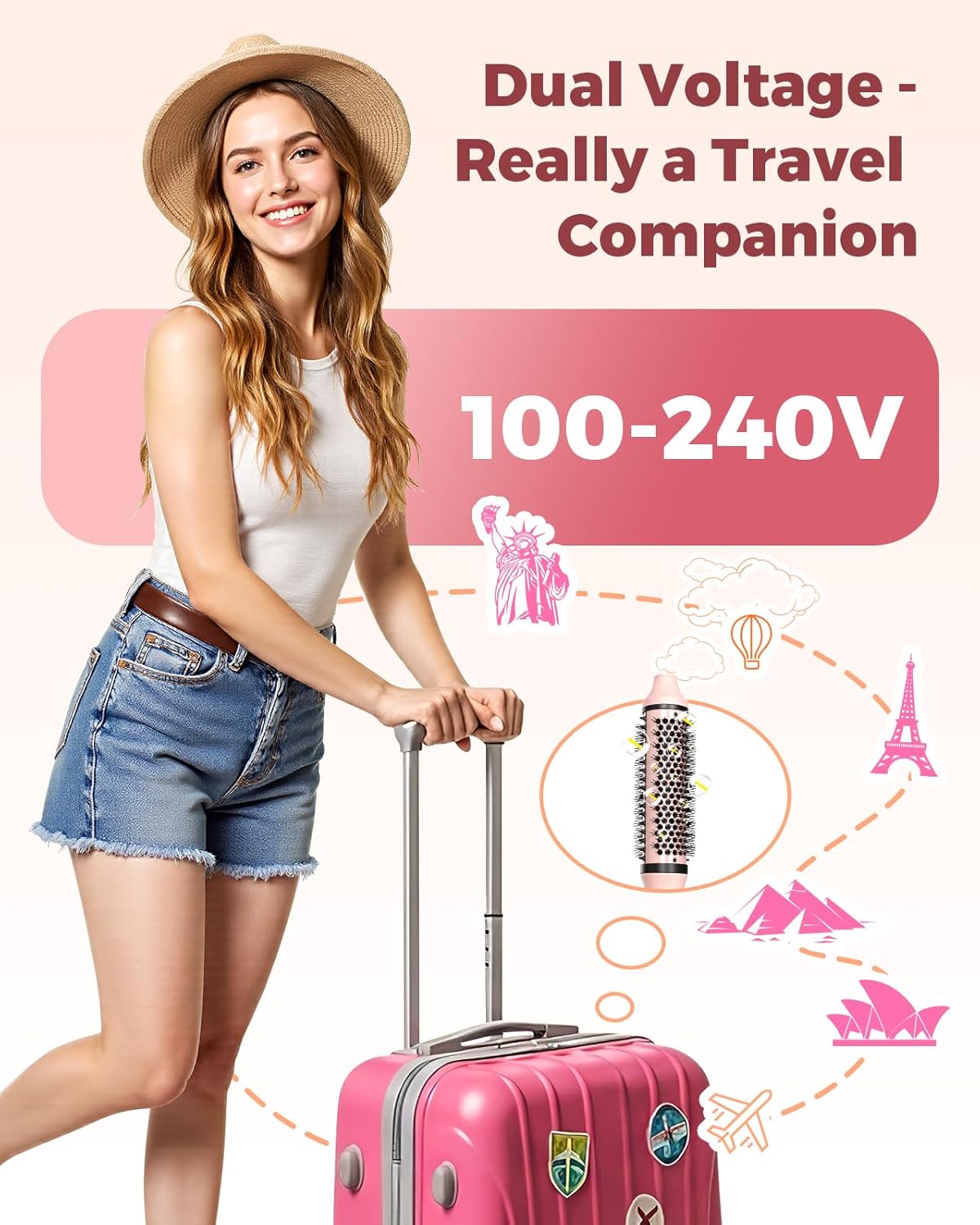 Bopcal Dual Voltage Thermal Brush