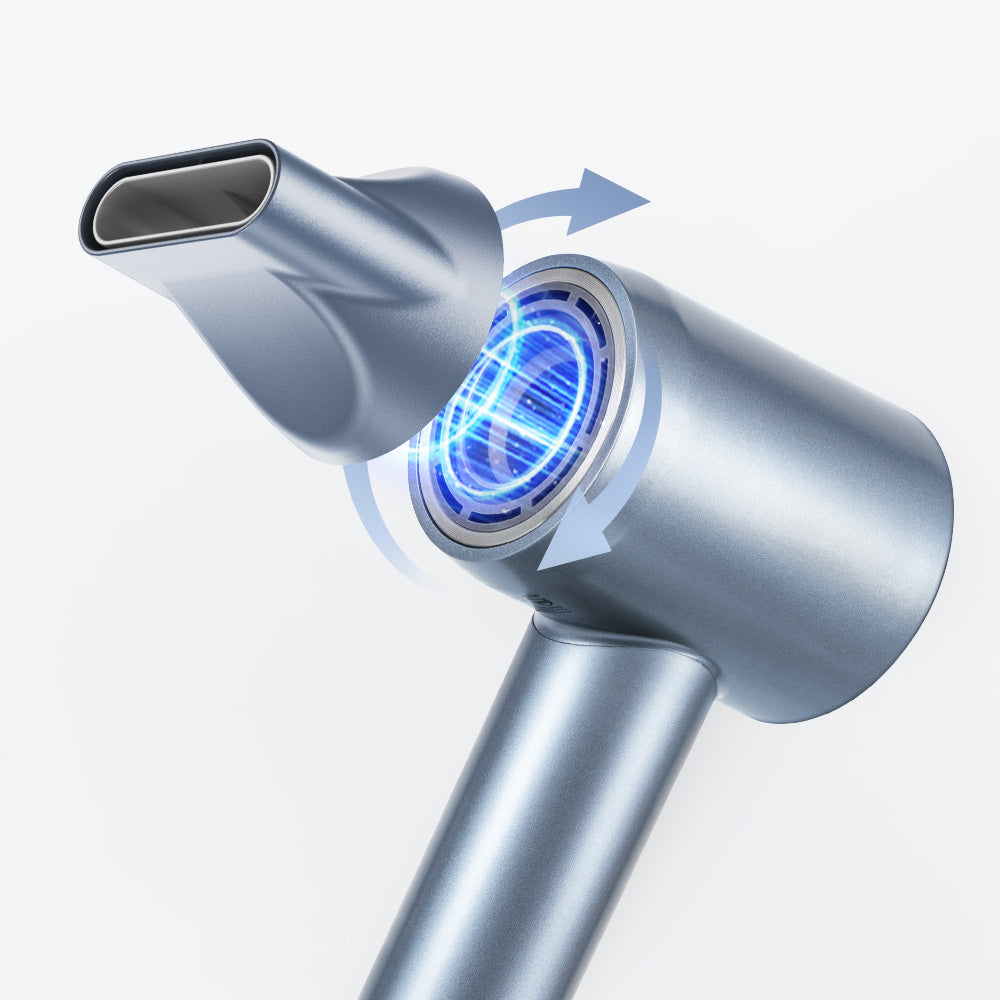 Sèche-cheveux ionique haute vitesse Bopcal Wildcat (Gris)